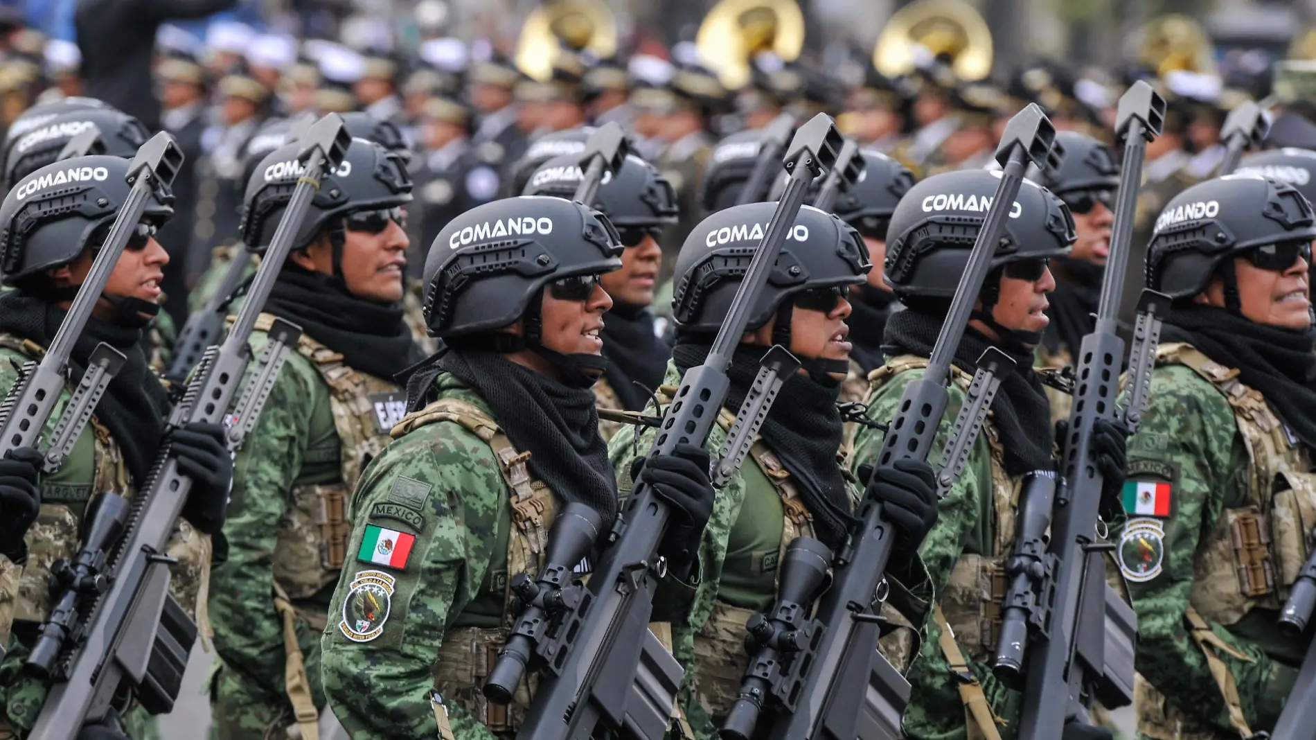 Desfile Militar 2022- ARCHIVO ARACELY MARTÍNEZ OVACIONES